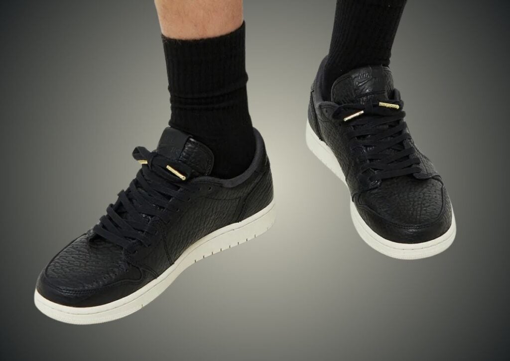 Air Jordan 1 Low NS No Swoosh Black Sail 848775-005