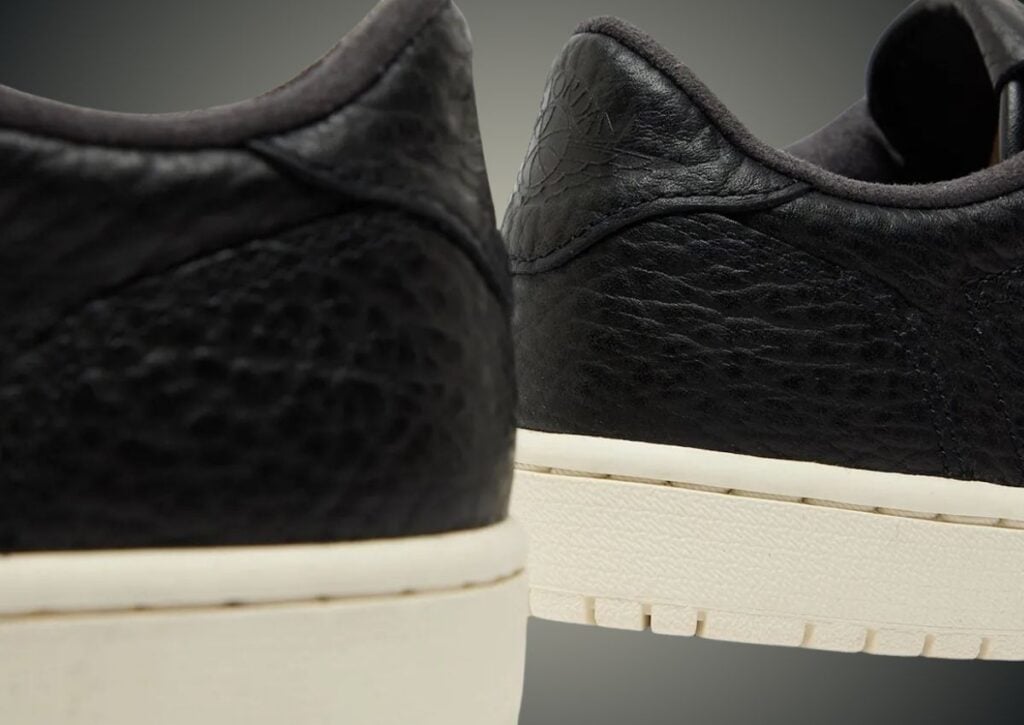 Air Jordan 1 Low NS No Swoosh Black Sail 848775-005