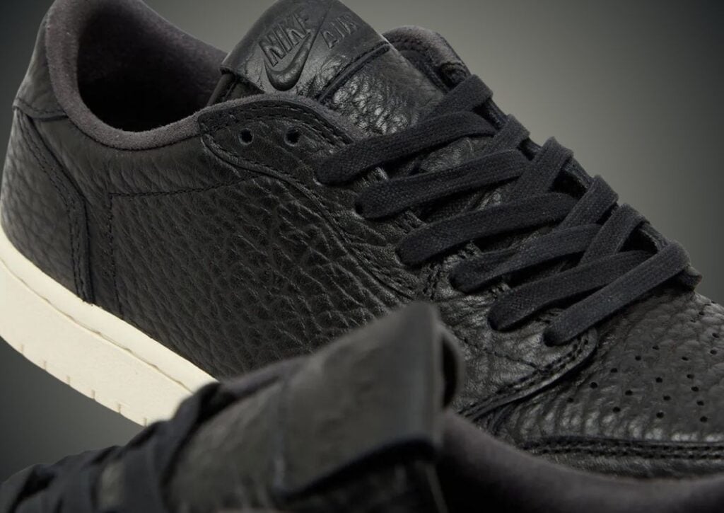 Air Jordan 1 Low NS No Swoosh Black Sail 848775-005