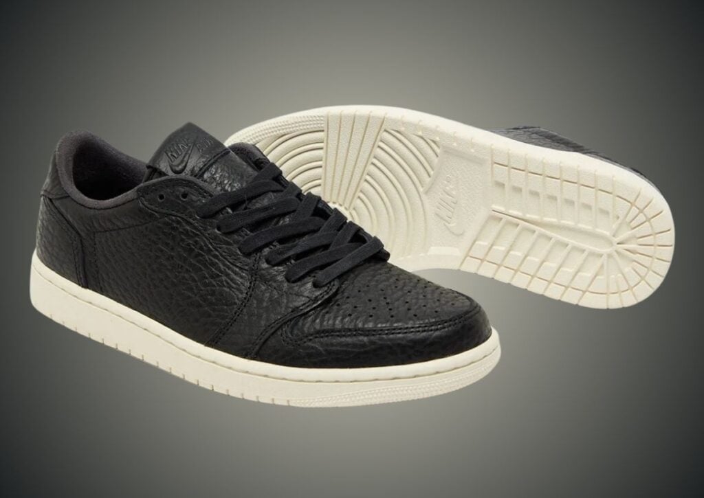 Air Jordan 1 Low NS No Swoosh Black Sail 848775-005