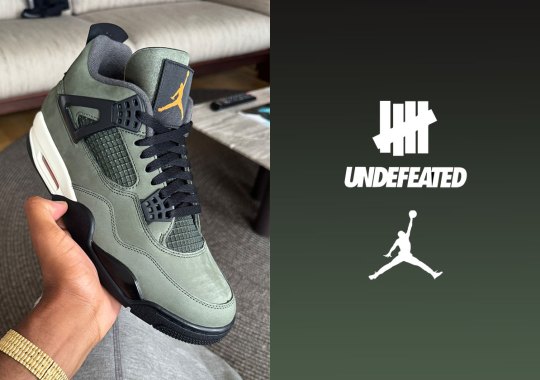 Undefeated Is Beginning To Dish Out Their Air Jordan 4 To Friends & Family