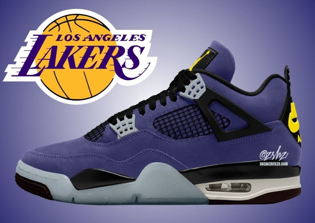 Air Jordan 4 Lakers Imperial Purple 2026