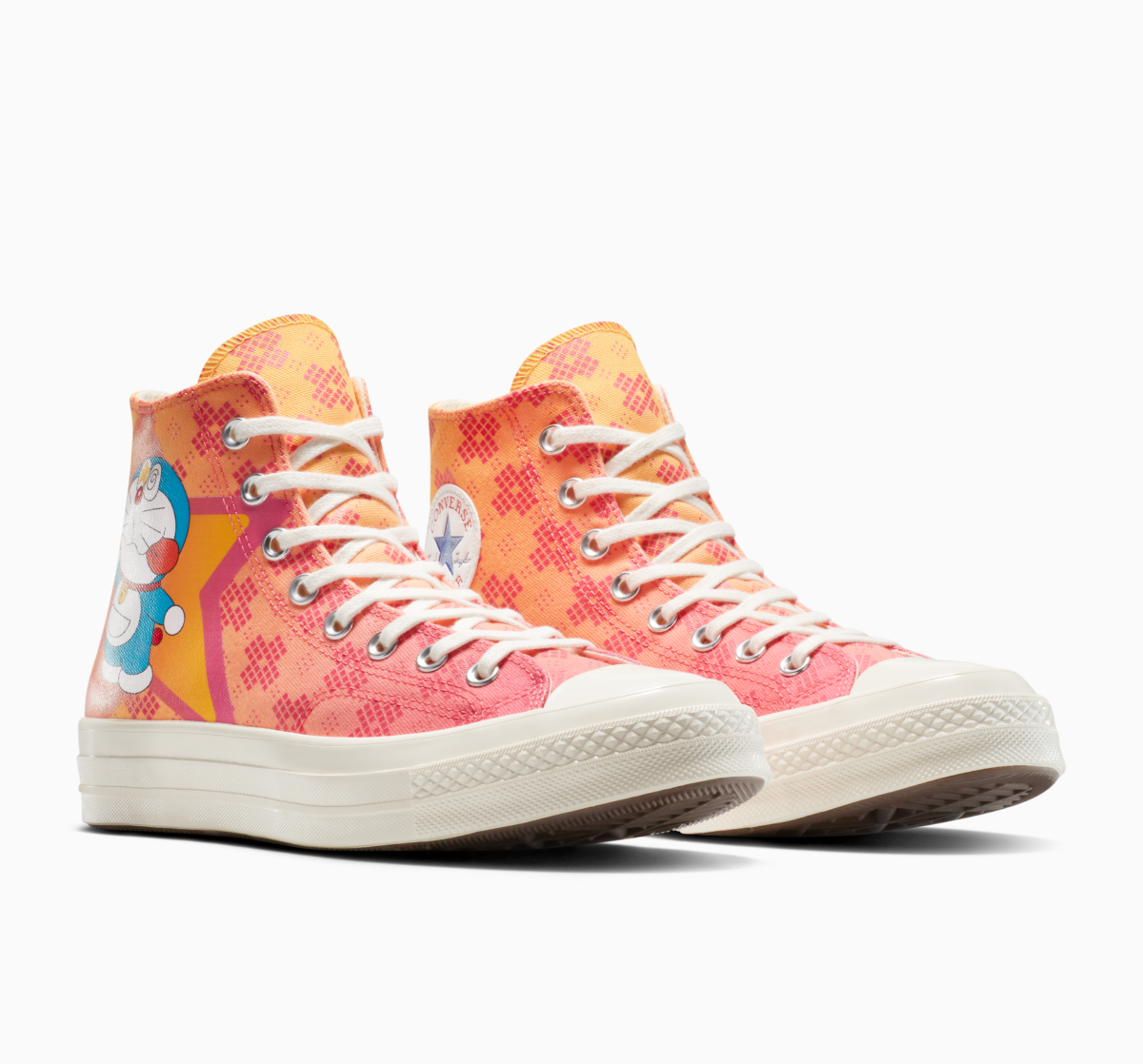 Doraemon x Converse Chuck Hi 70 "Habanero Gold" Release Date, Price & Where to Buy 2025 1 Doraemon x Converse Chuck Hi 70 Habanero Gold Release Date