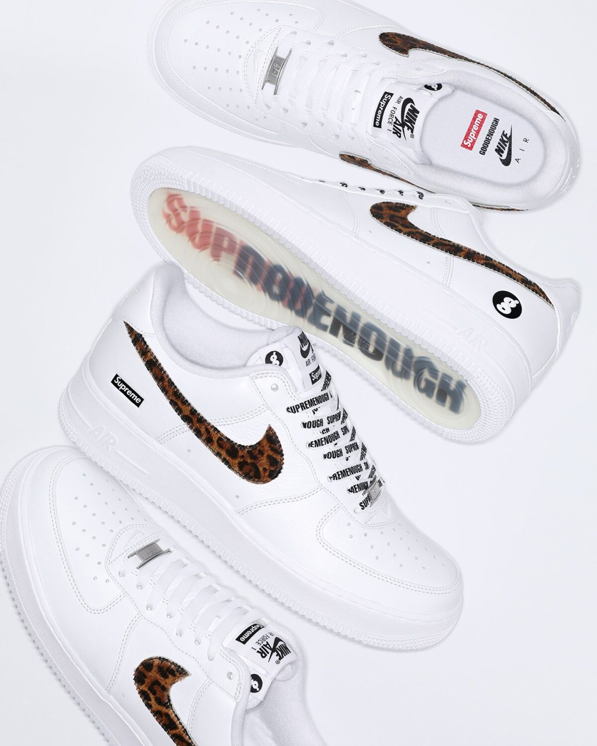 GOODENOUGH x Supreme x Air Force 1 Low Release Date, Price & Where to Buy 2025 1 GOODENOUGH x Supreme x Air Force 1 Low Release Date