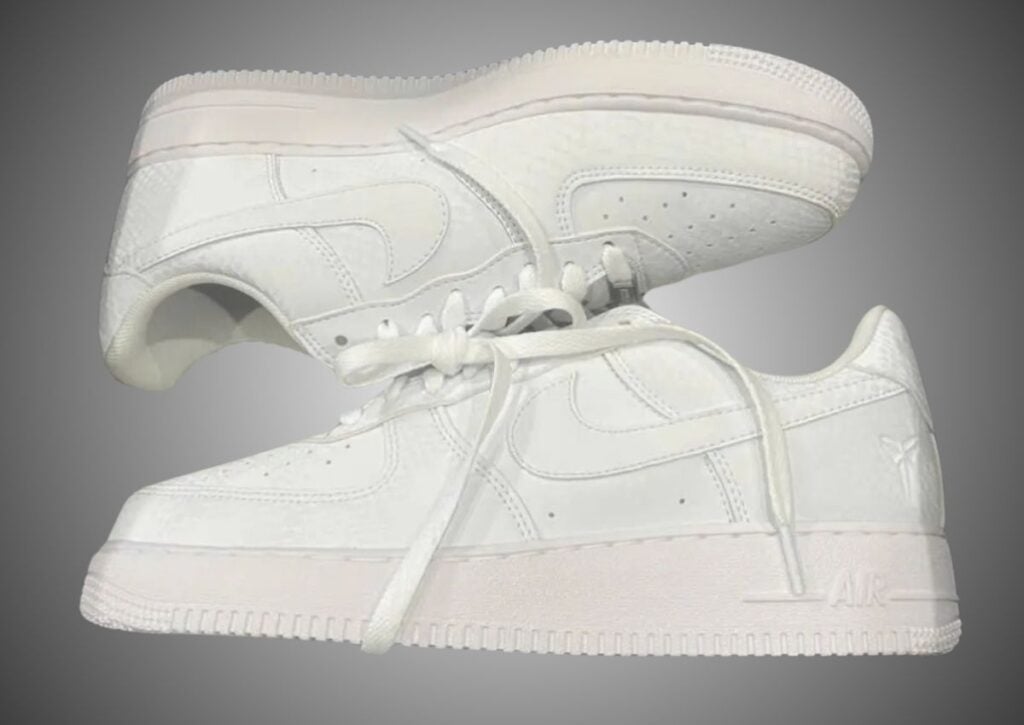 Kobe Bryant x Nike Air Force 1 Low Kobe Forever White IB0018-100 Release Date, Price & Where to Buy 2025 1 Kobe Bryant Nike Air Force 1 Low Kobe Forever White IB0018-100