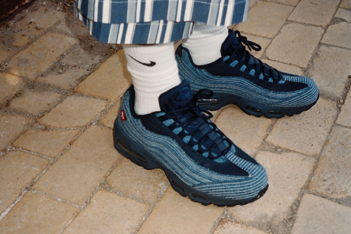 Levi's x Nike Collaboration | Nice Kicks Release Date, Price & Where to Buy 2025 3 Levi's x Nike Collab air max 95