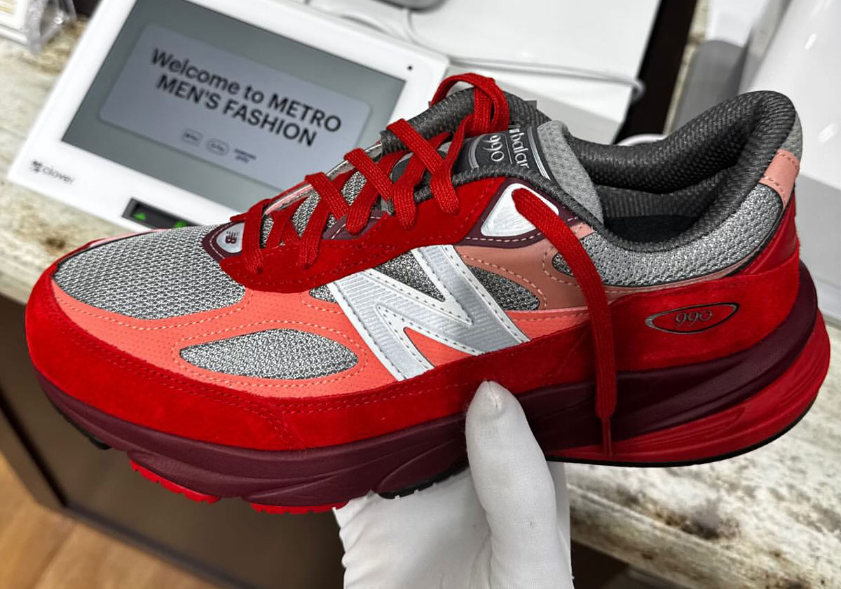 New Balance 990v6 Community Red U990rt6 1
