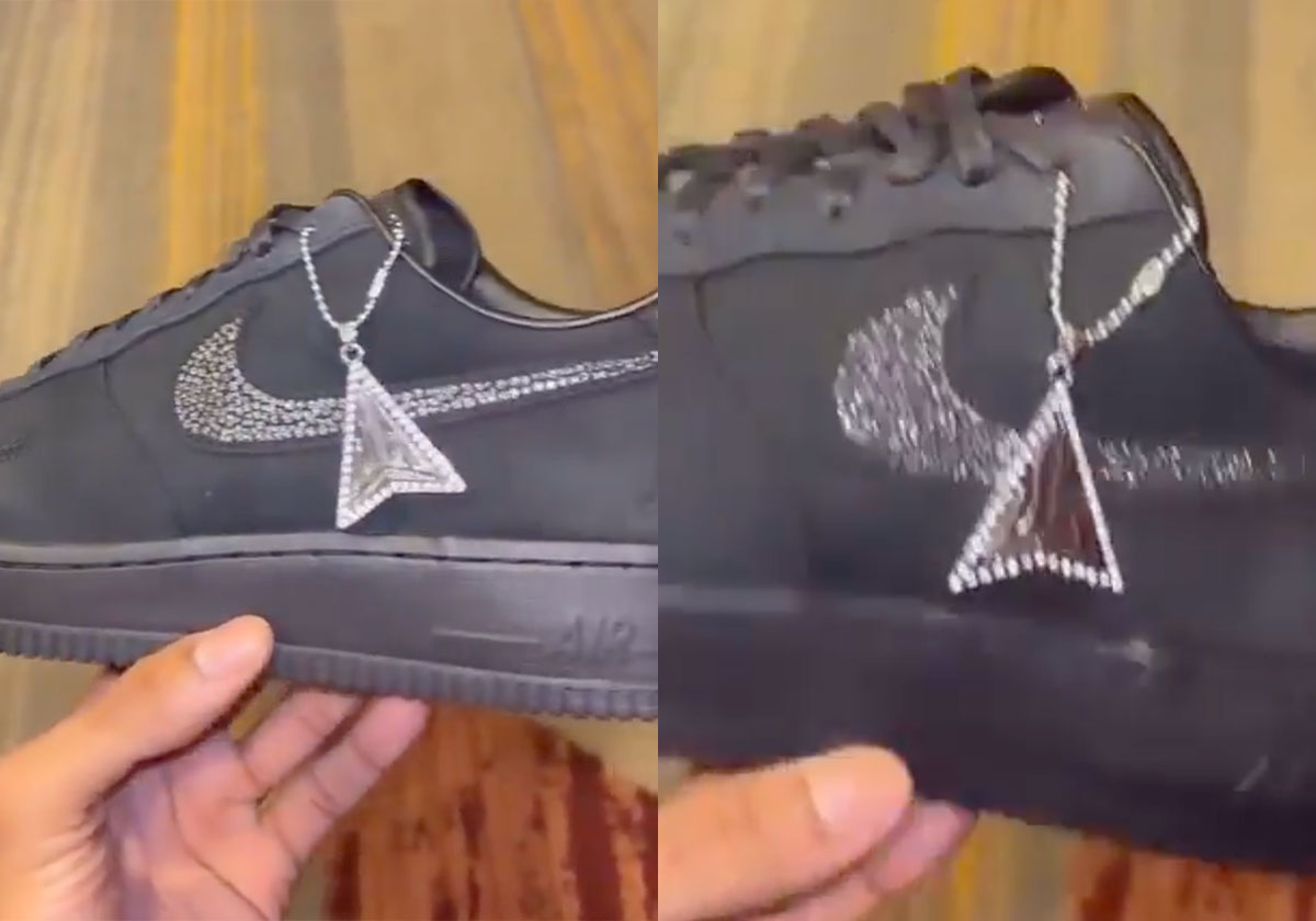 Swarovski Ja Morant Nike Air Force 1 Iq9772 001