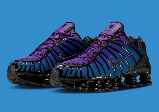 "Voltage Purple" Courses Through The Nike Shox TL