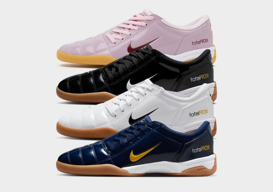 Nike Unleashes Four Patent Leather Total 90 Looks