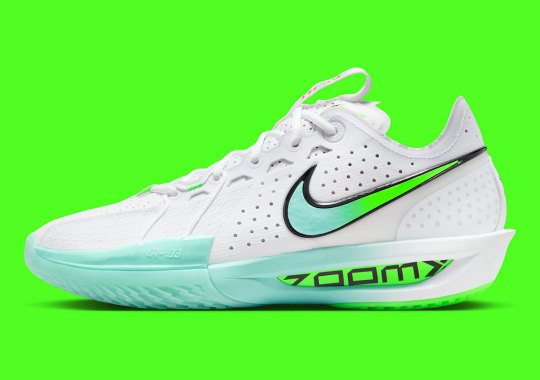The Nike Zoom G.T. Cut 3 "Bleached Turquoise" Is Ready For Four Quarters