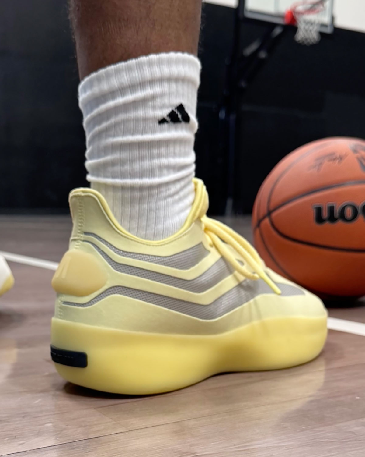 adidas Fear of God Athletics Basketball II "Lemonade" HQ9427 Release Date, Price & Where to Buy 2 Adidas Fear Of God Athletics Basketball Ii Lemonade Hq9427 1
